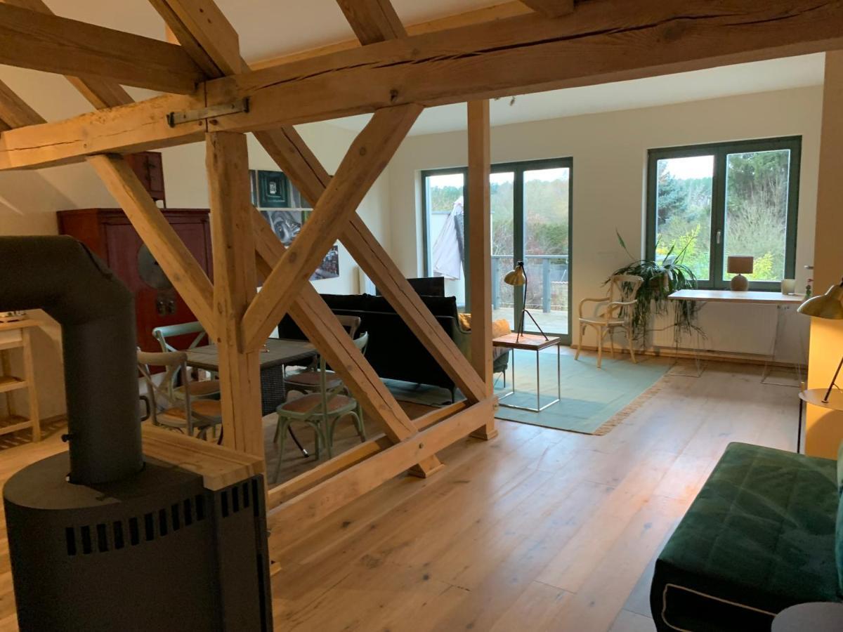 Kranichhof - Studio, Loft & Atelier Zossen Bagian luar foto
